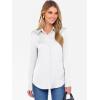 imageANRABESS Blouse for Women Dressy Casual Satin Long Sleeve Button Down Shirts 2025 Fall Outfits Office Business Work TopsWhite