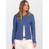 imageANRABESS Cardigan Sweaters for Women Lightweight Button Down Long Sleeve Soft Y2k Trendy Casual 2025 Fall Fashion OutfitsBlue