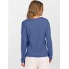 imageANRABESS Cardigan Sweaters for Women Lightweight Button Down Long Sleeve Soft Y2k Trendy Casual 2025 Fall Fashion OutfitsBlue