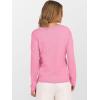imageANRABESS Cardigan Sweaters for Women Lightweight Button Down Long Sleeve Soft Y2k Trendy Casual 2025 Fall Fashion OutfitsPink