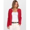 imageANRABESS Cardigan Sweaters for Women Lightweight Button Down Long Sleeve Soft Y2k Trendy Casual 2025 Fall Fashion OutfitsRed