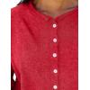 imageANRABESS Cardigan Sweaters for Women Lightweight Button Down Long Sleeve Soft Y2k Trendy Casual 2025 Fall Fashion OutfitsRed