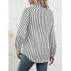 imageANRABESS Long Sleeve Striped Shirts for Women Fall Button Down Cute Tops 2025 V Neck Businese Casual Blouses with PocketsBlack Striped