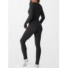imageANRABESS Thermal Underwear for Women Long Johns Fleece Lined Base Layer Pajama Set Cold Weather Top Bottom Winter ClothingBlack