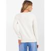 imageANRABESS Womens 100 Wool Sweaters Crewneck Long Sleeve Work Business Casual Basic Sweater Tops 2025 Fall OutfitsBeige