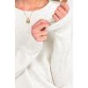 imageANRABESS Womens 100 Wool Sweaters Crewneck Long Sleeve Work Business Casual Basic Sweater Tops 2025 Fall OutfitsBeige