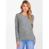 imageANRABESS Womens 100 Wool Sweaters Crewneck Long Sleeve Work Business Casual Basic Sweater Tops 2025 Fall OutfitsGray