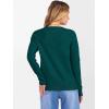imageANRABESS Womens 100 Wool Sweaters Crewneck Long Sleeve Work Business Casual Basic Sweater Tops 2025 Fall OutfitsLake
