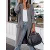 imageANRABESS Womens Long Cardigan Sweater 2025 Fall Fashion Casual Oversized Knit Open Front Coatigan Jacket Coat OutfitsGray