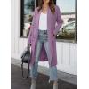 imageANRABESS Womens Long Cardigan Sweater 2025 Fall Fashion Casual Oversized Knit Open Front Coatigan Jacket Coat OutfitsPurple