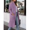 imageANRABESS Womens Long Cardigan Sweater 2025 Fall Fashion Casual Oversized Knit Open Front Coatigan Jacket Coat OutfitsPurple