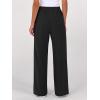imageANRABESS Womens Sweatpants Wide Leg Casual Loose Baggy Lounge Travel Pants 2025 Fall Drawstring Joggers with PocketsBlack