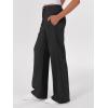 imageANRABESS Womens Sweatpants Wide Leg Casual Loose Baggy Lounge Travel Pants 2025 Fall Drawstring Joggers with PocketsBlack