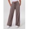 imageANRABESS Womens Sweatpants Wide Leg Casual Loose Baggy Lounge Travel Pants 2025 Fall Drawstring Joggers with PocketsCamel