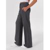 imageANRABESS Womens Sweatpants Wide Leg Casual Loose Baggy Lounge Travel Pants 2025 Fall Drawstring Joggers with PocketsDeep Gray