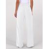 imageANRABESS Womens Sweatpants Wide Leg Casual Loose Baggy Lounge Travel Pants 2025 Fall Drawstring Joggers with PocketsWhite