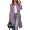 imageANRABESS Womens Long Cardigan Sweater 2025 Fall Fashion Casual Oversized Knit Open Front Coatigan Jacket Coat OutfitsPurple