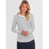 imageANRABESS Long Sleeve Shirts for Women Crewneck Basic Tee Striped Tops 2025 Fall Casual Loose Fit T Shirts Fashion OutfitsBlackwhite Stripe