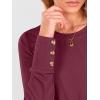 imageANRABESS Long Sleeve Shirts for Women Crewneck Basic Tee Striped Tops 2025 Fall Casual Loose Fit T Shirts Fashion OutfitsBurgundy