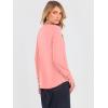 imageANRABESS Long Sleeve Shirts for Women Crewneck Basic Tee Striped Tops 2025 Fall Casual Loose Fit T Shirts Fashion OutfitsCoral