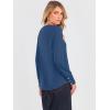 imageANRABESS Long Sleeve Shirts for Women Crewneck Basic Tee Striped Tops 2025 Fall Casual Loose Fit T Shirts Fashion OutfitsDeep Blue