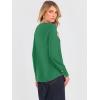 imageANRABESS Long Sleeve Shirts for Women Crewneck Basic Tee Striped Tops 2025 Fall Casual Loose Fit T Shirts Fashion OutfitsDeep Green