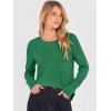 imageANRABESS Long Sleeve Shirts for Women Crewneck Basic Tee Striped Tops 2025 Fall Casual Loose Fit T Shirts Fashion OutfitsDeep Green