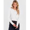 imageANRABESS Long Sleeve Shirts for Women Crewneck Basic Tee Striped Tops 2025 Fall Casual Loose Fit T Shirts Fashion OutfitsWhite