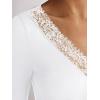 imageANRABESS Long Sleeve Shirts for Women Lace V Neck Slim Fit Basic TShirt Dressy Casual Blouses 2025 Trendy Fall Going Out TopWhite