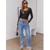 imageANRABESS Women Long Sleeve Crop Tops Scoop Neck Ribbed Knit Tight Slim Fit 2025 Fall Going Out Sexy TShirts Basic Tee ShirtsBlack