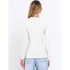 imageANRABESS Women Long Sleeve Polo Shirts V Neck Slim Rib Knit Collared Dressy Business Casual Top 2025 Basic Tee Fall OutfitsWhite