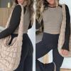 imageANRABESS Women Long Sleeve Shirts Ribbed Knit Slim Fitted Tops Casual Basic Tight Tee TShirts 2025 Fall Underscrubs LayerBlack Khaki