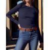 imageANRABESS Women Long Sleeve Shirts Ribbed Knit Slim Fitted Tops Casual Basic Tight Tee TShirts 2025 Fall Underscrubs LayerNavy Blue