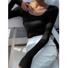 imageANRABESS Women Long Sleeve Thermal Top Scoop Neck Slim Fit Fleece Shirts Basic Tee Casual 2025 Fall Winter Warm UndershirtsBlack