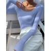 imageANRABESS Women Long Sleeve Thermal Top Scoop Neck Slim Fit Fleece Shirts Basic Tee Casual 2025 Fall Winter Warm UndershirtsBlue