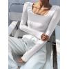 imageANRABESS Women Long Sleeve Thermal Top Scoop Neck Slim Fit Fleece Shirts Basic Tee Casual 2025 Fall Winter Warm UndershirtsWhite