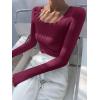 imageANRABESS Women Long Sleeve Thermal Top Scoop Neck Slim Fit Fleece Shirts Basic Tee Casual 2025 Fall Winter Warm UndershirtsWine Red