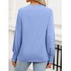 imageANRABESS Womens Long Sleeve Shirts Crewneck Casual Loose Tunic Tops Dressy Work Blouses Fall Fashion Clothes 2025Light Blue