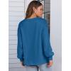 imageANRABESS Womens Long Sleeve Shirts Crewneck Oversized Tops Casual 2025 Fall Trendy TShirts Tee Blouse with Pockets ClothesDeep Blue