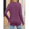 imageANRABESS Womens Long Sleeve Shirts V Neck Business Casual Work Tunic Tops Basic Tees 2025 Fall OutfitsMauve