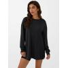 imageANRABESS Womens Long Sleeve T shirts Oversized Casual Workout Tunic tops Athletic Gym Shirts Basic Tees 2025 Fall OutfitsBlack