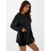 imageANRABESS Womens Long Sleeve T shirts Oversized Casual Workout Tunic tops Athletic Gym Shirts Basic Tees 2025 Fall OutfitsBlack