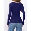 imageANRABESS Womens Thermal Shirts Builtin Bra Long Sleeve Tops Boat Neck Fleece Slim Fitted Basic Tee 2025 Fall Winter OutfitsNavy Blue
