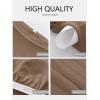 imageANRABESS Womens Thermal Shirts Builtin Bra Long Sleeve Tops Boat Neck Fleece Slim Fitted Basic Tee 2025 Fall Winter OutfitsTan