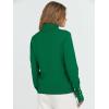 imageANRABESS Turtleneck Sweaters for Women 2025 Fall Long Sleeve Dressy Casual Soft Knitted Button Basic Pullover Tops OutfitsGreen
