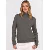 imageANRABESS Turtleneck Sweaters for Women 2025 Fall Long Sleeve Dressy Casual Soft Knitted Button Basic Pullover Tops OutfitsGrey Khaki