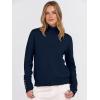 imageANRABESS Turtleneck Sweaters for Women 2025 Fall Long Sleeve Dressy Casual Soft Knitted Button Basic Pullover Tops OutfitsNavy Blue