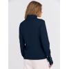 imageANRABESS Turtleneck Sweaters for Women 2025 Fall Long Sleeve Dressy Casual Soft Knitted Button Basic Pullover Tops OutfitsNavy Blue