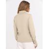 imageANRABESS Turtleneck Sweaters for Women 2025 Fall Long Sleeve Dressy Casual Soft Knitted Button Basic Pullover Tops OutfitsParchment