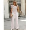 imageANRABESS Women 2 Piece Lounge Sets Crochet Knit Sweater Vest Wide Leg Pants Summer Casual Travel Matching Outfits ClothesBeige